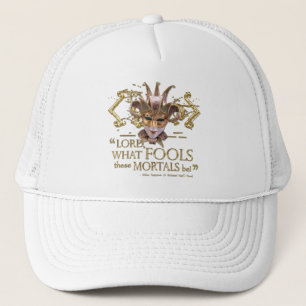 Midsummer Night's Dream Quote (Gold Version) Trucker Hat