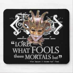 Midsummer Night's Dream Quote Mouse Mat