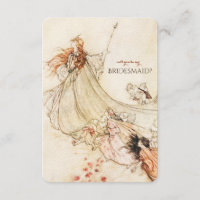 Midsummer Night's Dream Will You Be My Bridesmaid?