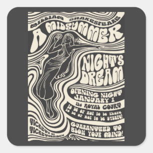 Midsummer of Love Square Sticker