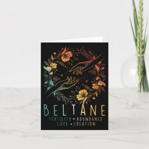 Midsummer Summer Solstice Beltane Fertility Abunda Card