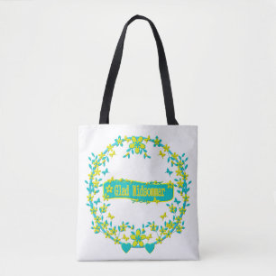 Midsummer symbol sweden Glad midsommar. Tote Bag