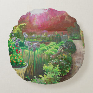 Midsummer's eve 2013 round cushion