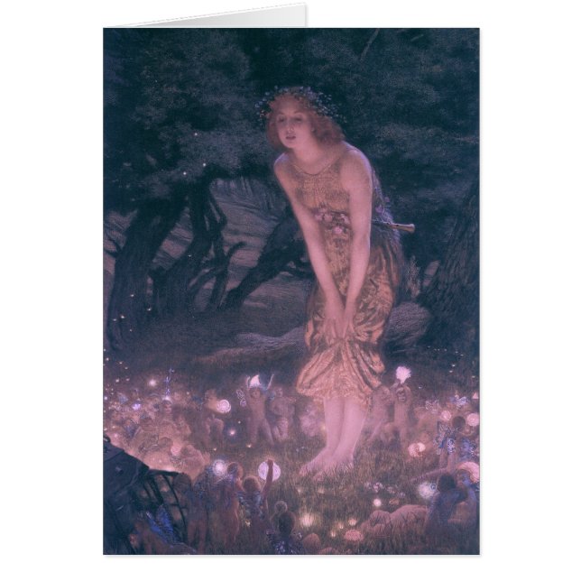 Midsummer's Eve Fairy by Edward Hughes (Front)