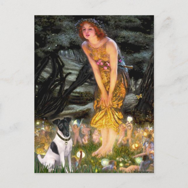 Midsummers Eve - Smooth Fox Terrier Postcard (Front)