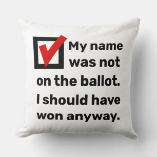 Midterm Election Humour 2022 Cushion