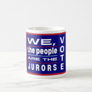 Midterm Elections 2026 Democrats The People Vote Coffee Mug