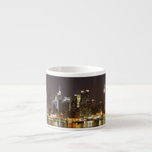 Midtown Manhattan seen from Weehawken New Jersey Espresso Cup