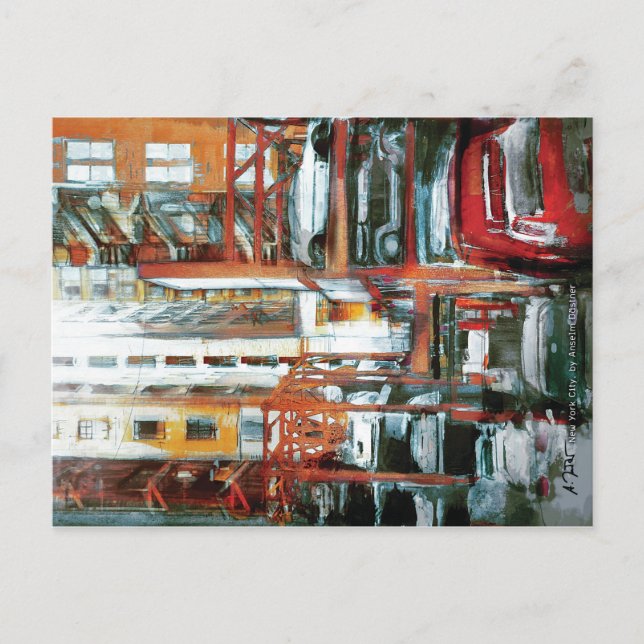 Midtown New York City Postcard (Front)