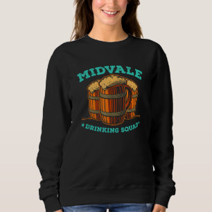 Midvale Drinking Squad Utah Homebrewing Ut Brewery Sweatshirt