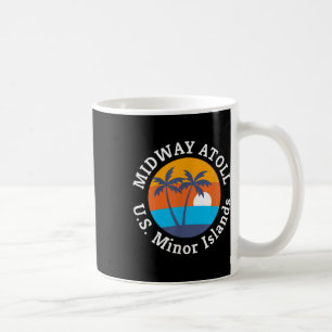 Midway Atoll Beach U.s. Minor Islands Summer Vacat Coffee Mug