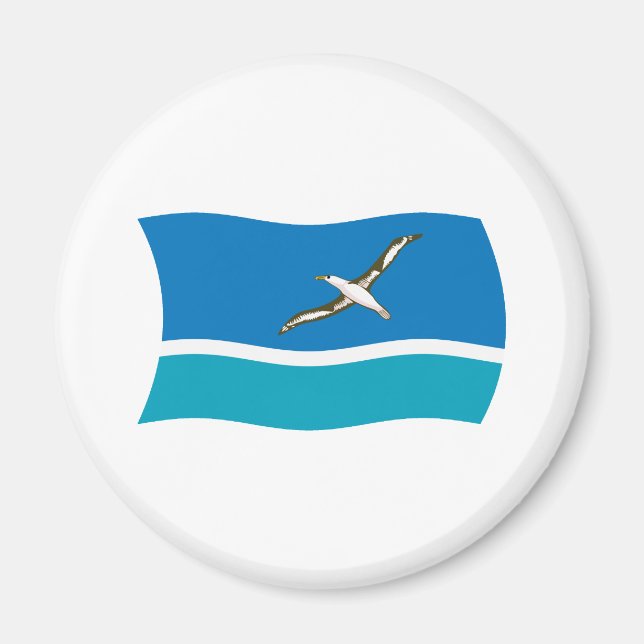 Midway Island Flag Magnet (Front)