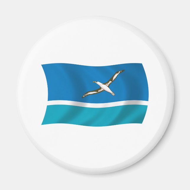 Midway Island Flag Magnet (Front)