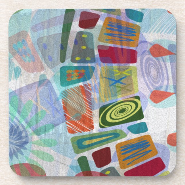 Midway Panels III Coaster (Front)