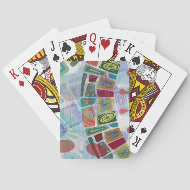 Midway Panels III Playing Cards (Back)