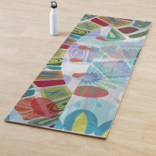 Midway Panels III Yoga Mat