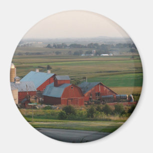 Midwest Farm Landscape Magnet