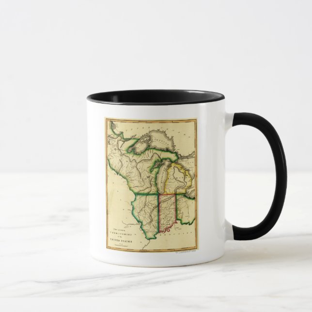 Midwest in the United StatesPanoramic Map Mug (Right)