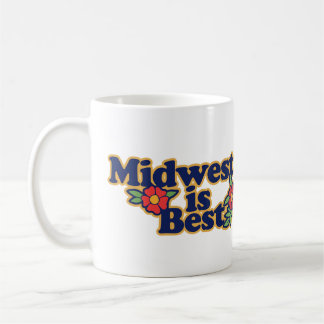 Midwest is Best Retro Daisy Coffee Mug
