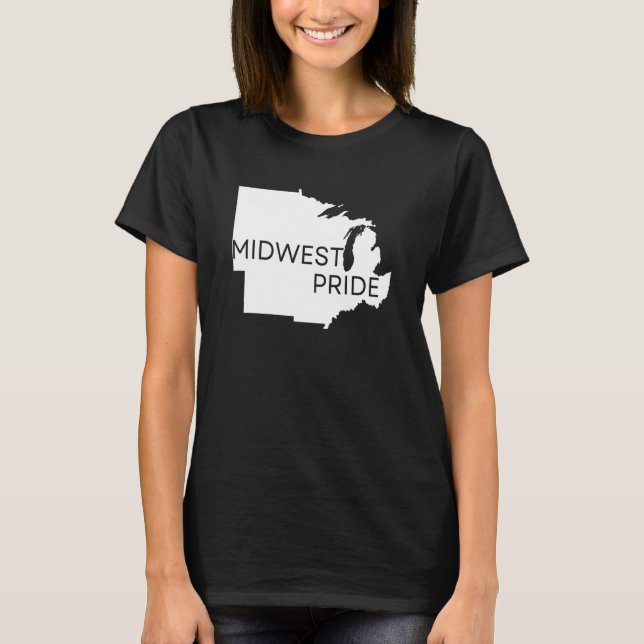 Midwest pride midwestern T-Shirt (Front)