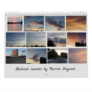 Midwest sunsets calendar