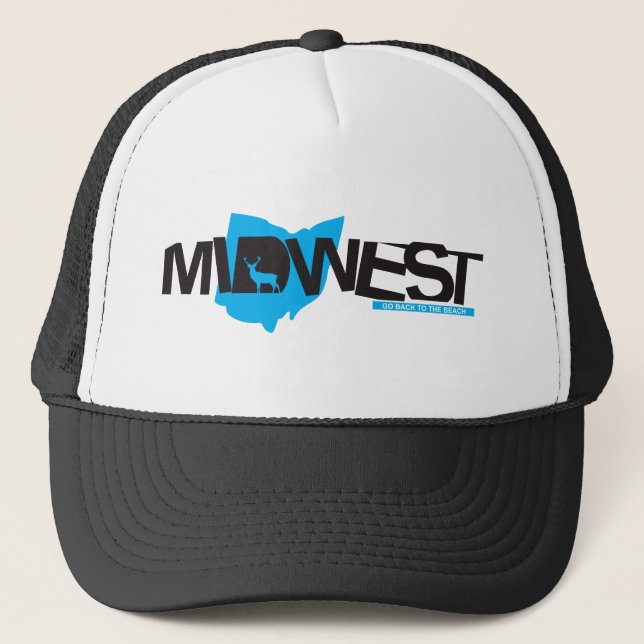 Midwest Trucker Hat (Front)