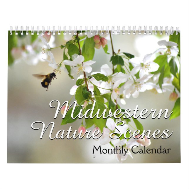 Midwestern Gardening Nature Photos Ohio Garden Calendar (Cover)
