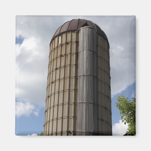 Midwestern Silo Magnet (Front)
