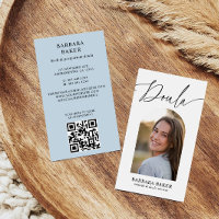 Midwife Birth Postpartum Doula Photo Arch QR CODE