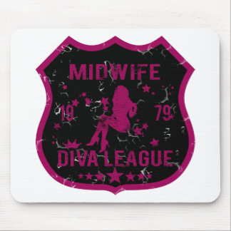 Midwife Diva League Mouse Mat