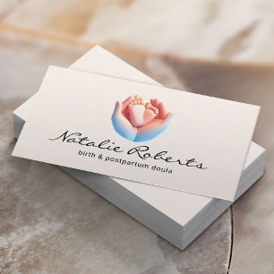 Midwife Doula Birth Coach Perinatal Specialist Business Card