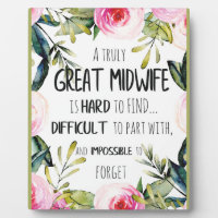 Midwife Doula Office Thank you Card Quote Gift