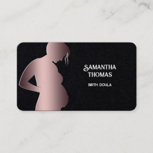Midwife Duola Lactation Premium Business Card