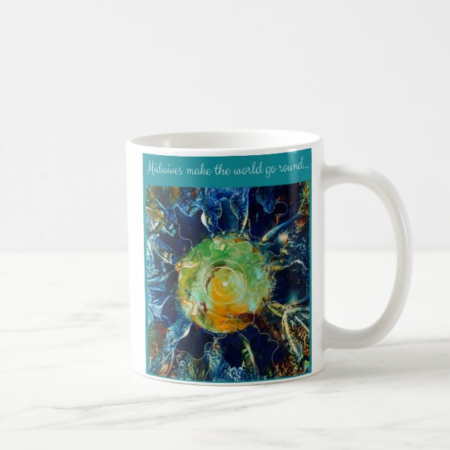 Midwife gift coffee mug (Right)