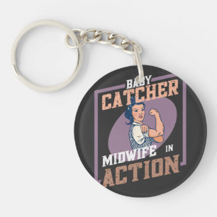 Midwife Gift Idea Keychain