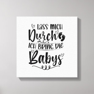 Midwife Gifts Midwives Obstetrician Midwifery Canvas Print