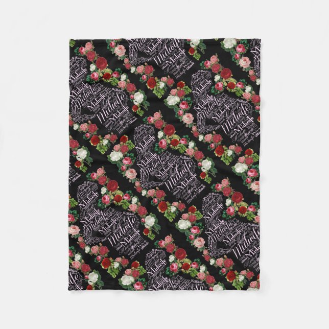 Midwife Home Gifts, Midwifery, Midwife Other Gifts Fleece Blanket (Front)