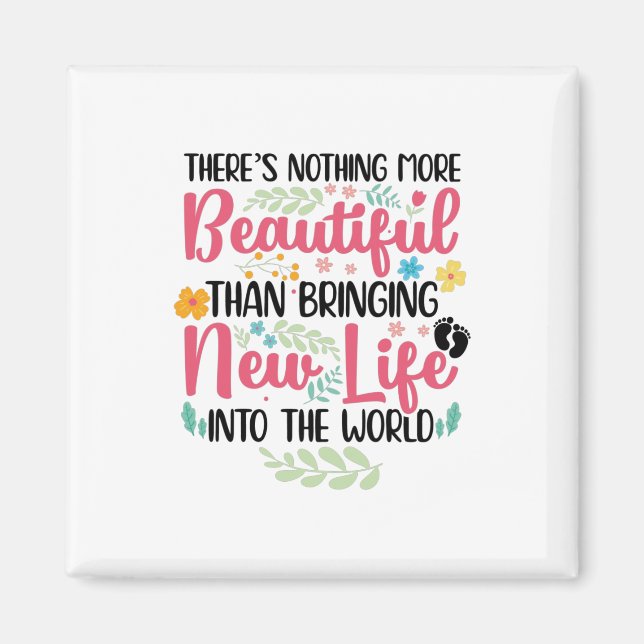 Midwife Midwives Doula Obstetrician Midwifery Job Magnet (Front)