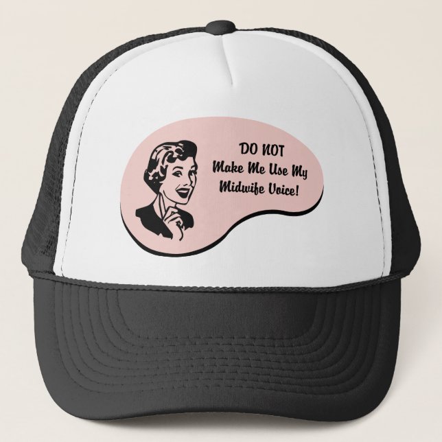 Midwife Voice Trucker Hat (Front)