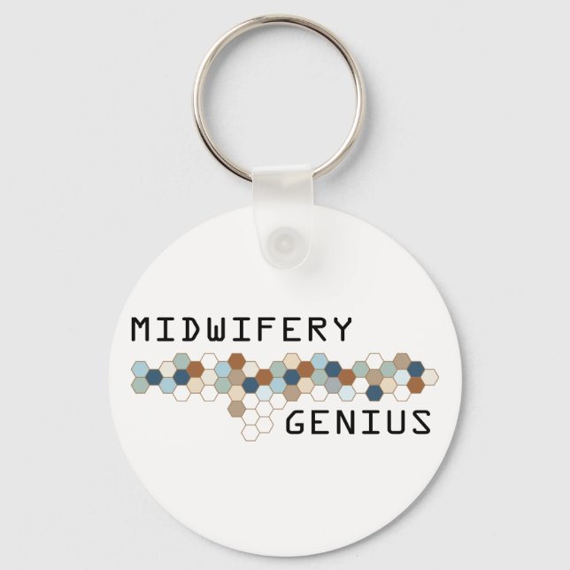 Midwifery Genius Key Ring (Front)