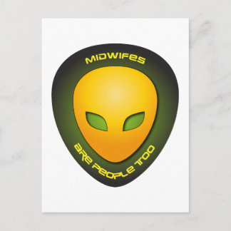 Midwifes Are People Too Postcard