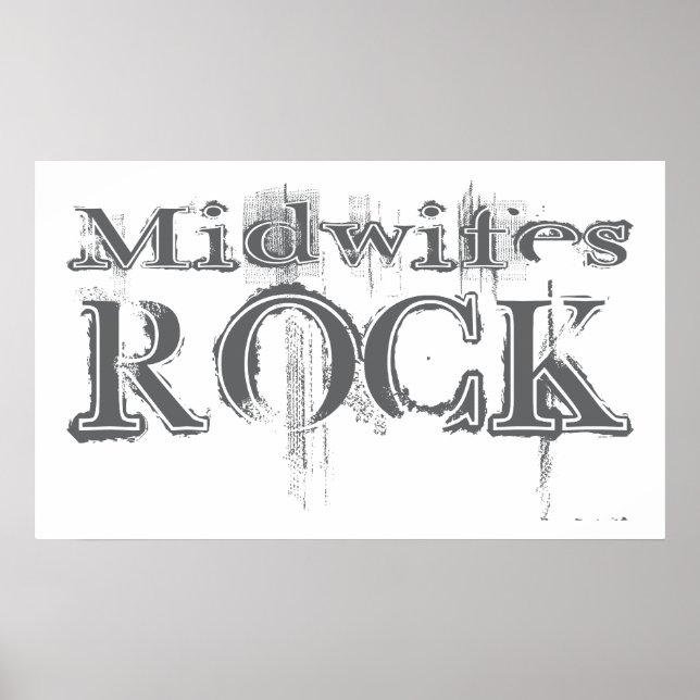 Midwifes Rock Poster (Front)