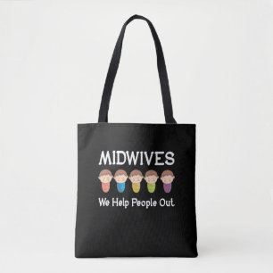 Midwives Appreciation Cute Doula Midwife Baby Tote Bag
