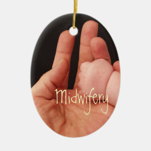 Midwives Ceramic Tree Decoration