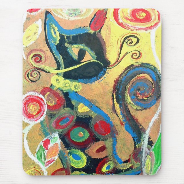 miette in the garden mouse mat (Front)
