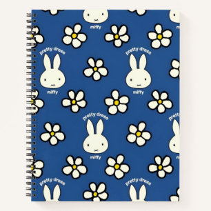 Miffy blue bullet spiral notebook