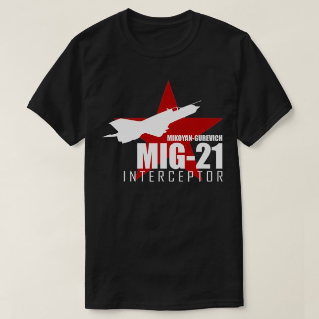 Mig21  T-Shirt (Design Front)