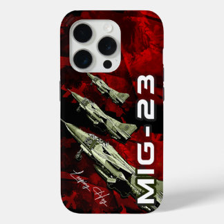 mig23 sovie union fighterjet aircraft phone case