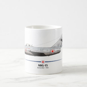 MiG-15 “Fagot” - War of Korea - 1952 Coffee Mug