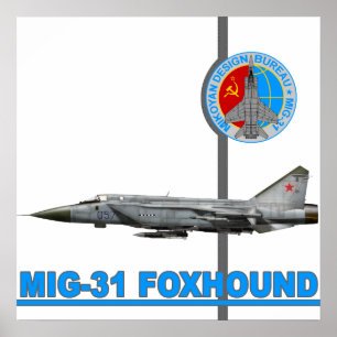 MiG-31 Foxhound Print